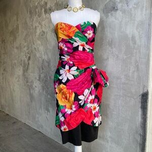 red bandana bodycon dress Red Bandana Midi Slip Dress